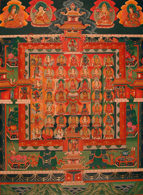 Mandala for the Bhaishayaguru-Sutra-Rite