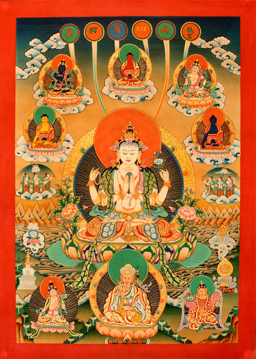 Avalokiteshvara, Sadakshari Lokesvara