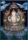 4 arms Avalokiteshvara, Chenrezig