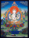 4 arms Avalokiteshvara, Chenrezig