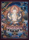 4 arms Avalokiteshvara, Chenrezig