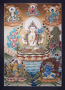 4 arms Avalokiteshvara, Chenrezig