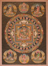 Weiße Tara Mandala 